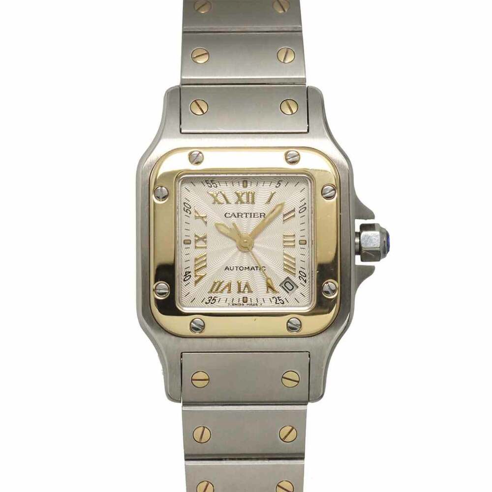 Cartier Santos Galbee SM Two-Tone W20045C4 20th Anniversary Limited Edition L...